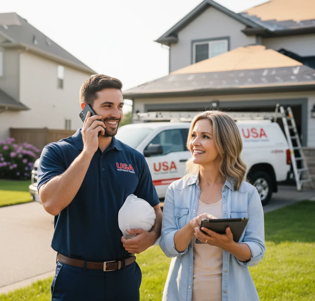 USA Roof Repair Experts customer support in Crafton
